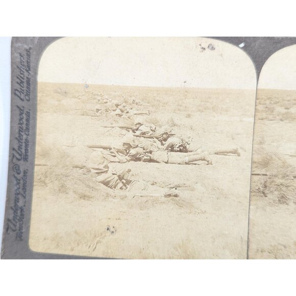 Antique 1901 Boer War Stereoscopic Cards Realistic Travels / Underwood & - Picture 9 of 9